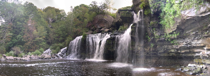 Akron Falls Panorama